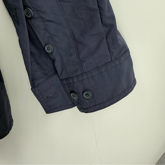 Columbia Shirt Mens XXL Blue Long Sleeve Vented Utility Silver Ridge AM7453 NEW - Picture 6 of 10